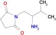 1-(2-Amino-3-methylbutyl)pyrrolidine-2,5-dione