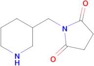 1-(Piperidin-3-ylmethyl)pyrrolidine-2,5-dione