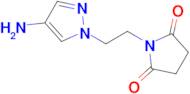 1-(2-(4-Amino-1h-pyrazol-1-yl)ethyl)pyrrolidine-2,5-dione