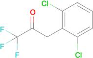 3-(2,6-Dichlorophenyl)-1,1,1-trifluoropropan-2-one