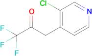 3-(3-Chloropyridin-4-yl)-1,1,1-trifluoropropan-2-one