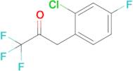 3-(2-Chloro-4-fluorophenyl)-1,1,1-trifluoropropan-2-one