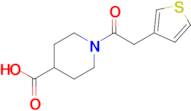 1-(2-(Thiophen-3-yl)acetyl)piperidine-4-carboxylic acid