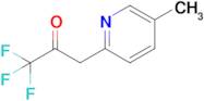 1,1,1-Trifluoro-3-(5-methylpyridin-2-yl)propan-2-one