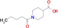 1-Pentanoylpiperidine-4-carboxylic acid