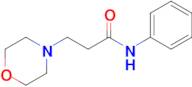 3-Morpholino-N-phenylpropanamide