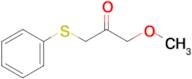 1-Methoxy-3-(phenylthio)propan-2-one