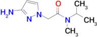 2-(3-Amino-1h-pyrazol-1-yl)-N-isopropyl-N-methylacetamide