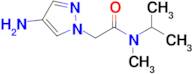 2-(4-Amino-1h-pyrazol-1-yl)-N-isopropyl-N-methylacetamide