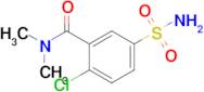 2-Chloro-N,N-dimethyl-5-sulfamoylbenzamide