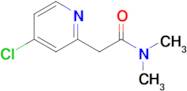 2-(4-Chloropyridin-2-yl)-N,N-dimethylacetamide