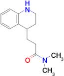 n,n-Dimethyl-3-(1,2,3,4-tetrahydroquinolin-4-yl)propanamide