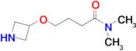 4-(Azetidin-3-yloxy)-N,N-dimethylbutanamide