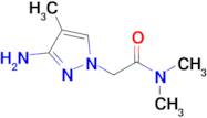 2-(3-Amino-4-methyl-1h-pyrazol-1-yl)-N,N-dimethylacetamide