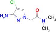 2-(3-Amino-4-chloro-1h-pyrazol-1-yl)-N,N-dimethylacetamide