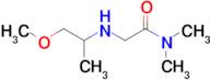 2-((1-Methoxypropan-2-yl)amino)-N,N-dimethylacetamide