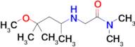 2-((4-Methoxy-4-methylpentan-2-yl)amino)-N,N-dimethylacetamide