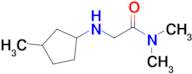 n,n-Dimethyl-2-((3-methylcyclopentyl)amino)acetamide