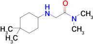 2-((4,4-Dimethylcyclohexyl)amino)-N,N-dimethylacetamide