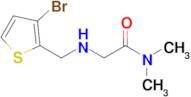 2-(((3-Bromothiophen-2-yl)methyl)amino)-N,N-dimethylacetamide