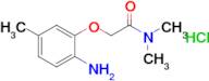 2-(2-Amino-5-methylphenoxy)-N,N-dimethylacetamide hydrochloride