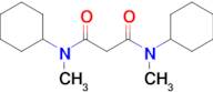 n1,n3-Dicyclohexyl-n1,n3-dimethylmalonamide