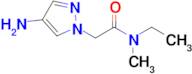 2-(4-Amino-1h-pyrazol-1-yl)-N-ethyl-N-methylacetamide