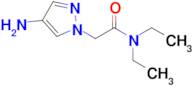 2-(4-Amino-1h-pyrazol-1-yl)-N,N-diethylacetamide