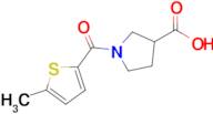 1-(5-Methylthiophene-2-carbonyl)pyrrolidine-3-carboxylic acid