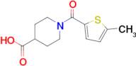 1-(5-Methylthiophene-2-carbonyl)piperidine-4-carboxylic acid