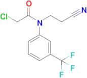 2-Chloro-N-(2-cyanoethyl)-N-(3-(trifluoromethyl)phenyl)acetamide