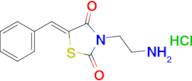 (Z)-3-(2-aminoethyl)-5-benzylidenethiazolidine-2,4-dione hydrochloride