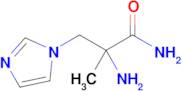 2-Amino-3-(1h-imidazol-1-yl)-2-methylpropanamide