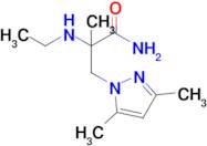 3-(3,5-Dimethyl-1h-pyrazol-1-yl)-2-(ethylamino)-2-methylpropanamide