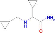 2-Cyclopropyl-2-((cyclopropylmethyl)amino)acetamide