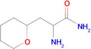 2-Amino-3-(tetrahydro-2h-pyran-2-yl)propanamide