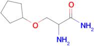 2-Amino-3-(cyclopentyloxy)propanamide