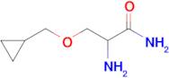 2-Amino-3-(cyclopropylmethoxy)propanamide