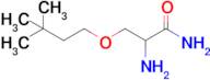 2-Amino-3-(3,3-dimethylbutoxy)propanamide