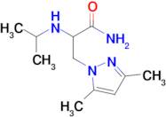 3-(3,5-Dimethyl-1h-pyrazol-1-yl)-2-(isopropylamino)propanamide