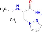 2-(Isopropylamino)-3-(1h-pyrazol-1-yl)propanamide