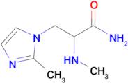 3-(2-Methyl-1h-imidazol-1-yl)-2-(methylamino)propanamide