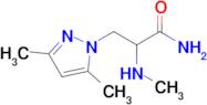 3-(3,5-Dimethyl-1h-pyrazol-1-yl)-2-(methylamino)propanamide