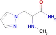 2-(Methylamino)-3-(1h-pyrazol-1-yl)propanamide