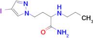 4-(4-Iodo-1h-pyrazol-1-yl)-2-(propylamino)butanamide