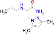 3-(3,5-Dimethyl-1h-pyrazol-1-yl)-2-(propylamino)propanamide