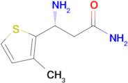 (R)-3-Amino-3-(3-methylthiophen-2-yl)propanamide