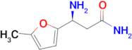 (S)-3-Amino-3-(5-methylfuran-2-yl)propanamide