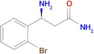 (S)-3-Amino-3-(2-bromophenyl)propanamide