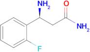 (S)-3-Amino-3-(2-fluorophenyl)propanamide